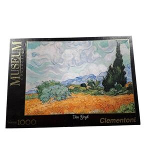 Clementoni Van‎ Gogh Wheat Field With Cypresses 1000 Pieces Puzzle